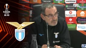 Lazio : "L'UEFA nous prend pour des cons", Sarri furax avant de jouer Feyenoord