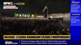 Claudia Sheinbaum célèbre les 204 ans de l'indépendance du Mexique