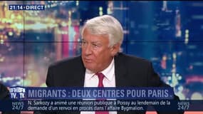 Migrants: "Si on veut accepter les migrations, il faut s'organiser différemment et le gouvernement ne le fait pas", Claude Goasguen
