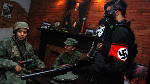 Le "SoldatenKaffee ("Le café des soldats") est situé à Bandung