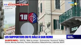 OGC Nice-Bâle: les supporters du FC Bâle réunis à San Remo