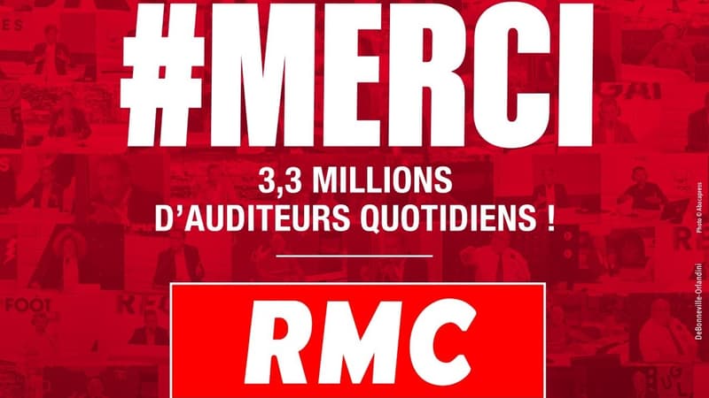 AUDIENCES - RMC, 1ère radio généraliste privée de France sur les moins de 50 ans