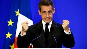 Nicolas Sarkozy a accueilli les nouveaux militants LR