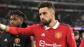 Alex Telles pendant la préparation estivale de Manchester United, le 15 juillet 2022