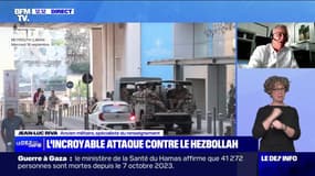 Jean-Luc Riva (ancien militaire et spécialiste du renseignement), sur les bipeurs piégés au Liban: "Parmi les ennemis du Hezbollah, il n'y a que le Mossad qui peut réussir un coup pareil"