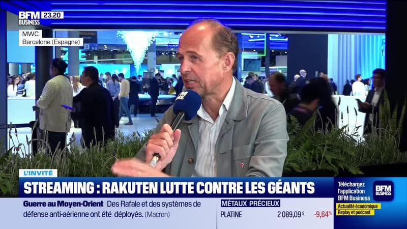 Streaming : Rakuten lutte contre les géants - 03/03