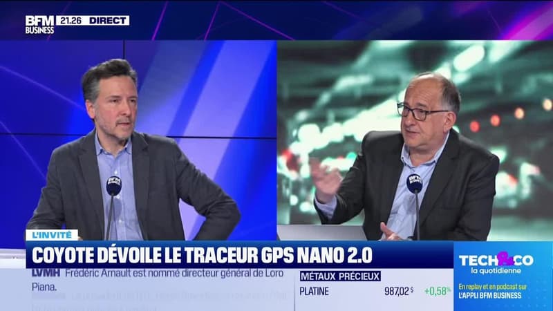 Stéphane Curtelin (Coyote) : Le traceur Nano 2.0 de Coyote facilite la localisation des voitures volées - 12/03