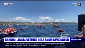 Bandol: les sauveteurs en mer mis à l'honneur