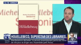 Houellebecq, superstar des librairies