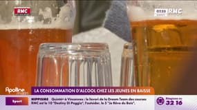 La consommation d'alcool chez les jeunes est en baisse et leurs habitudes changent