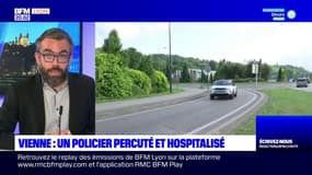 Vienne : un policier percuté, le conducteur positif à l'alcool et aux stupéfiants
