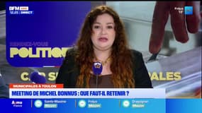 Meeting de Michel Bonnus : Josée Massi candidate face au candidat républicain