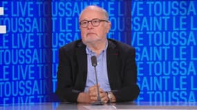 Samuel Sandler au micro de Brice Toussaint le 10 octobre 2023.