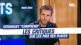 Paris 2024 : Estanguet "comprend" les critiques sur les prix des places