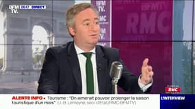 Tourisme: "A Paris la situation est particulièrement préoccupante" dit Jean-Baptiste Lemoyne