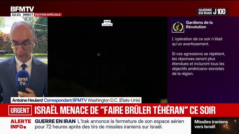Reprise des frappes iraniennes vers Israël: Donald Trump déc
