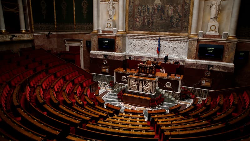 L'hémicycle de l'Assemblée nationale (image d'illustration) 