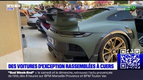 Des voitures d'exception rassemblées à Cuers