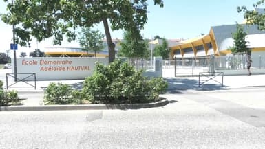 L'école élémentaire Adélaïde Hautval à Illkirch-Graffenstaden (Bas-Rhin)