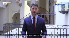 DECIDEUR : Les vœux du Maire de Manosque, Camille Galtier 