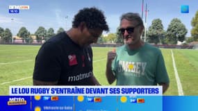 Le LOU Rugby à la rencontre de ses supporters 