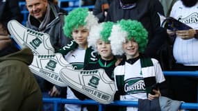 Les fans de Plymouth Argyle lors du match de Cup contre Chelsea, en 2022.