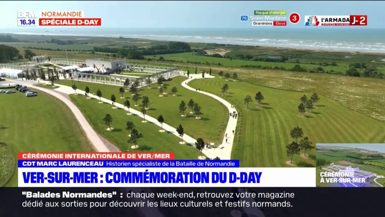 D Day Le 79e Anniversaire Du Débarquement Organisé Pour La Première Fois Au Mémorial 