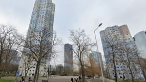 Les Tours Nuages de Nanterre, en mars 2020