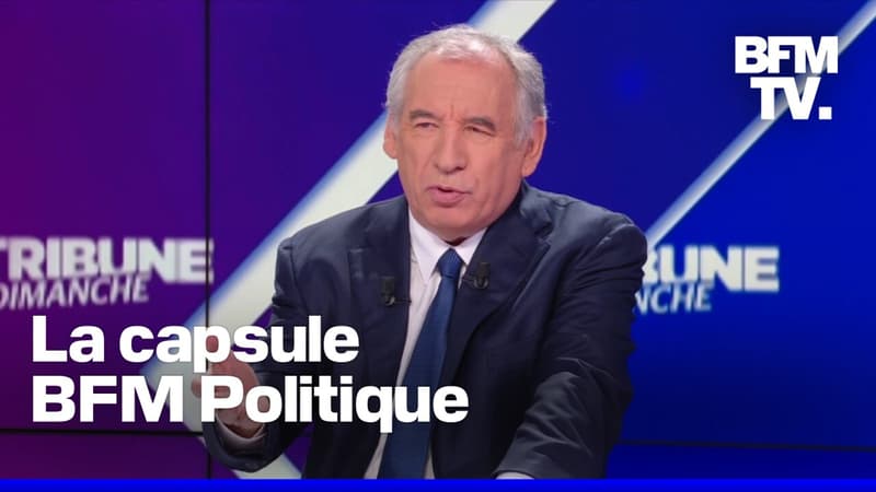 Élection américaine, Donald Trump, Europe... l'interview de François Bayrou dans La Capsule de BFM Politique