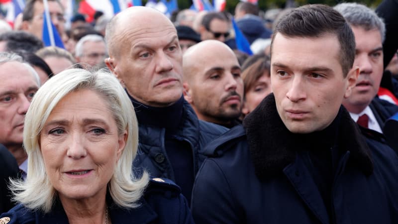 Marche contre l'antisémitisme: Bardella estime que Macron a 