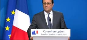 Hollande ne veut pas que le Londres "puisse entraver la marche de la zone euro"