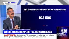 Les créations d'emplois toujours en hausse en France 