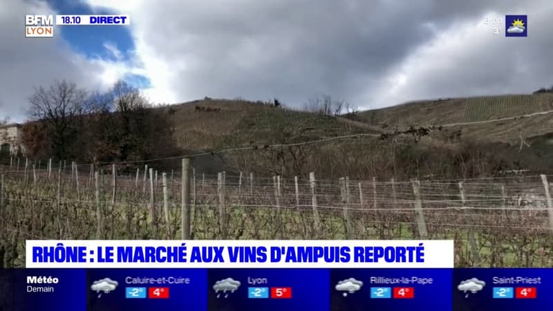 Rhône : le marché aux vins d'Ampuis reporté