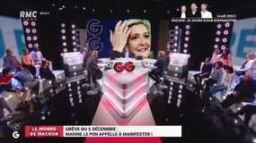 Le monde de Macron: Grève du 5 décembre, Marine Le Pen appelle à manifester ! – 03/12