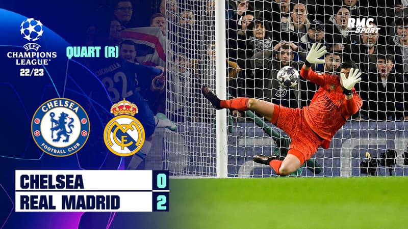 Chelsea 0-2 Real Madrid : l'énorme arrêt décisif de Courtois