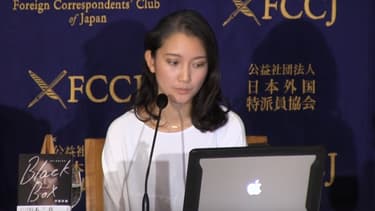 Shiori Ito a raconté son calvaire, lors d'une conférence de presse en octobre dernier.