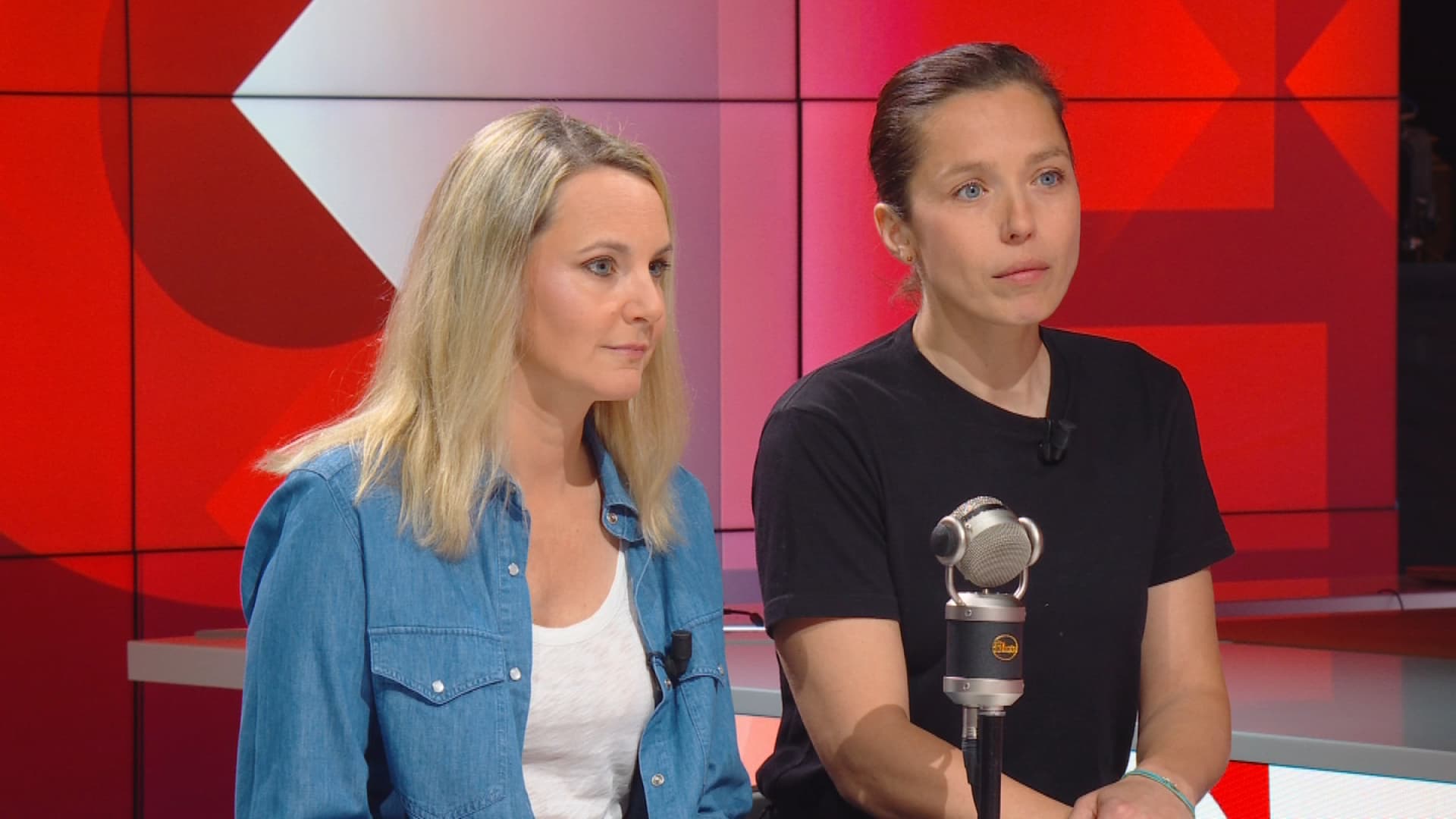 Alexandra Jousset et Ksenia Bolchakova sur RMC-BFMTV, le 26 juin 2023.