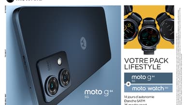 Le Moto G84 5G de Motorola