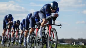 La Groupama-FDJ lors de Paris-Nice, le 7 mars 2023