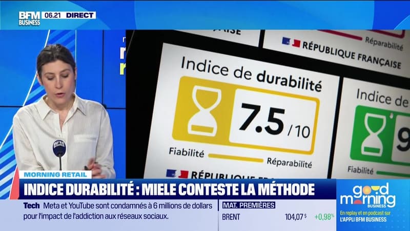 Morning Retail : Indice durabilité... Miele conteste la méthode, par Eva Jacquot - 26/03