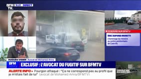 Attaque du fourgon pénitentiaire: "Personne n'avait repéré un profil particulièrement dangereux", affirme l'avocat du fugitif, Hugues Vigier