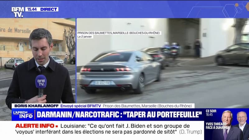 Gérald Darmanin est en visite à la prison des Baumettes où il doit s'entretenir avec des agents pénitentiaires