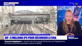 Île-de-France: 5 millions d'euros pour sécuriser les rails de la SNCF