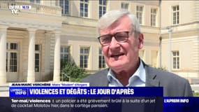 Dégradation de la mairie d'Angers: "Ça a été très violent" pour le maire de la ville, Jean-Marc Verchère (MoDem)