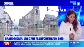 Dépression Kirk: la crue du Grand-Morin n'est pas sans rappeler celle de 2016