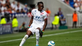 Bertrand Traoré avec l'OL, le 28 septembre 2019