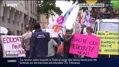 Réforme du collège: les enseignants se mobilisent