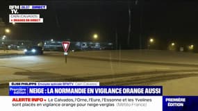 Trois départements de Normandie placés en vigilance orange neige-verglas 