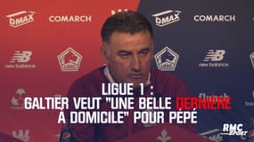 Ligue 1 : Galtier souhaite une "belle dernière à domicile" pour Nicolas Pépé 