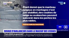 Vosges: un risque d'avalanche important dans les massifs, le Haut-Rhin en vigilance rouge coulée de neige